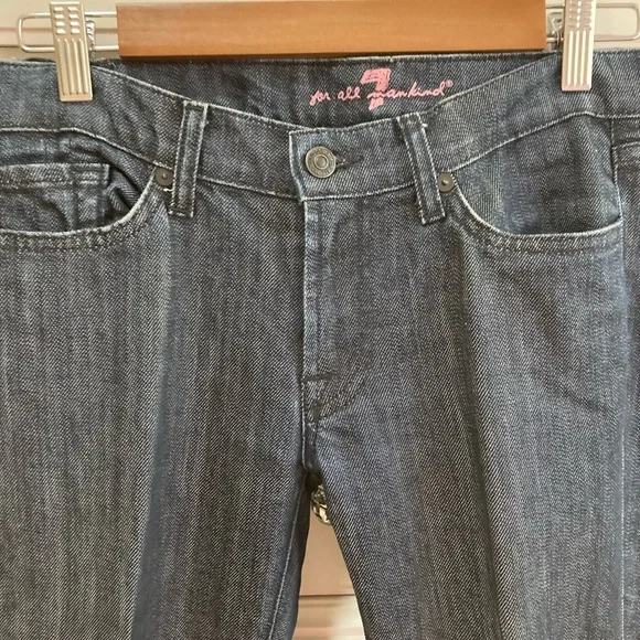 7 for all mankind Roxanne Skull Size 28 - Picture 4 of 8